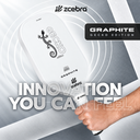 Zcebra Graphite Gecko - White